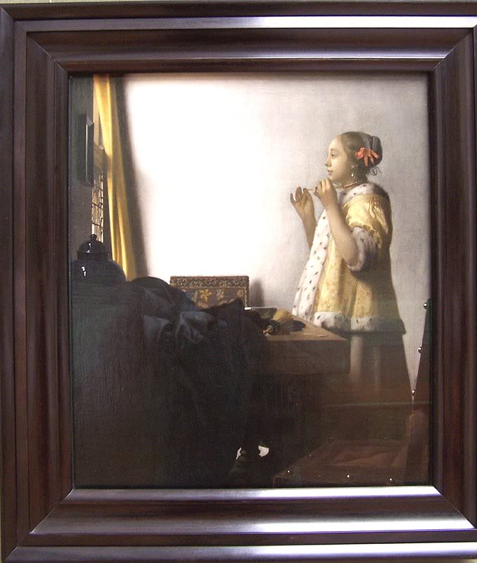 Girl with a Pearl Necklace - Jan Vermeer