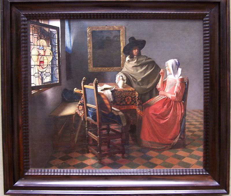 The Glass of Wine - Jan Vermeer