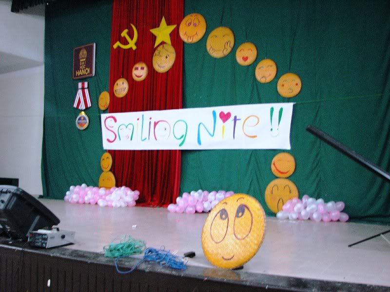 the stage at hanoi university