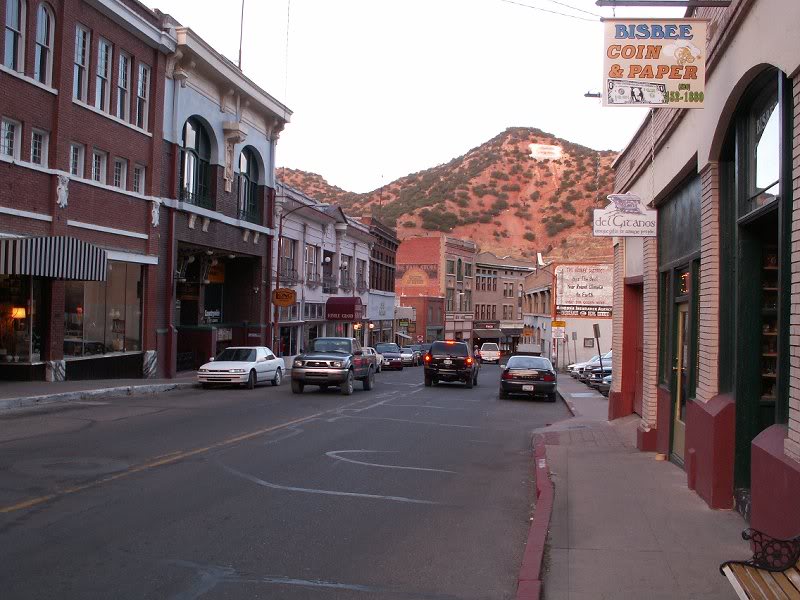 Downtown Bisbee, historic mining town
