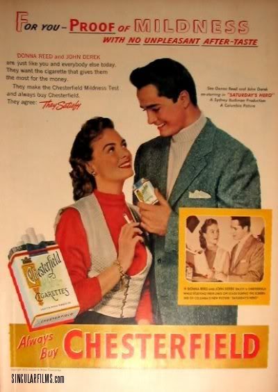 donna reed and john derek - smoke