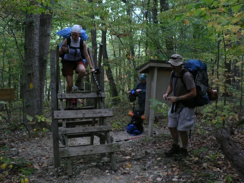 McAfee Knob via Tinker Cliffs, Roanoke VA, 10/6-7/2007