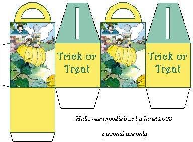 halloween goodie box