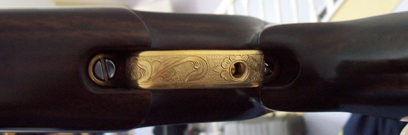 Engraved Brass trigger guard hw97k