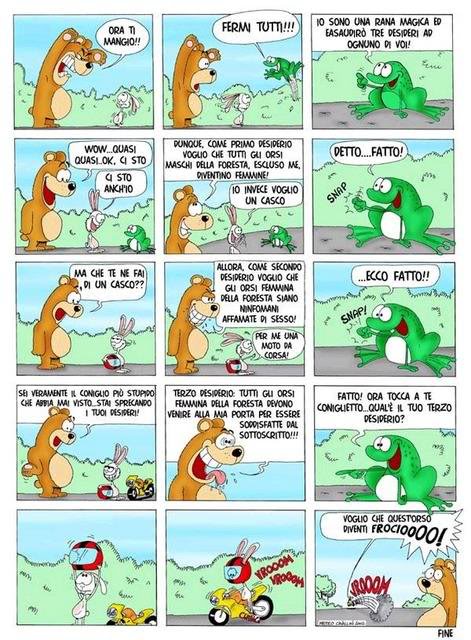 l'orso e il coniglio