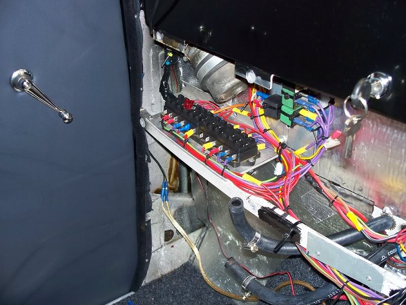 finished fuse box
