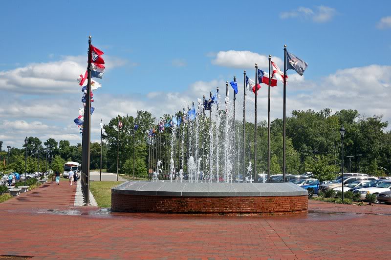 Quadricentennia l Plaza at Jamestown Settlement Virginia