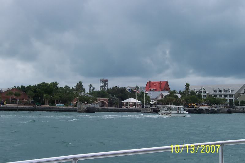 Mallory Square from the sea