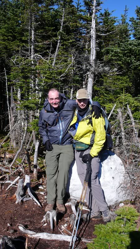 Ray and Marty at the summit.