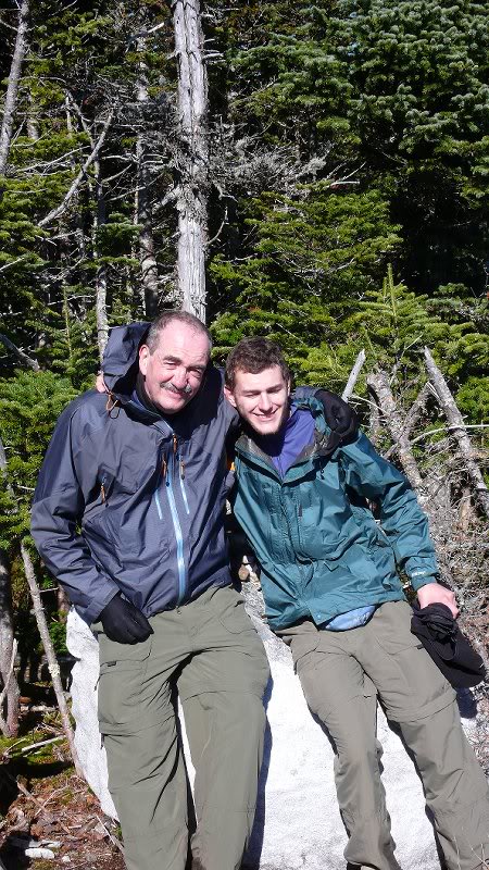 Ray and Ridgewalker at the summit.