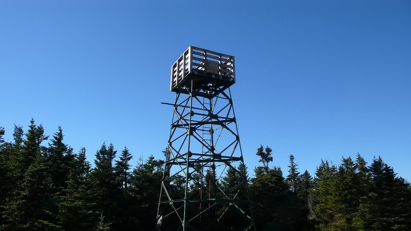 Summit observation tower.
