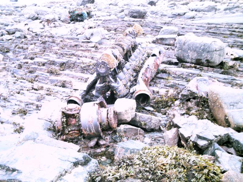 Engine and Gearbox assembly.