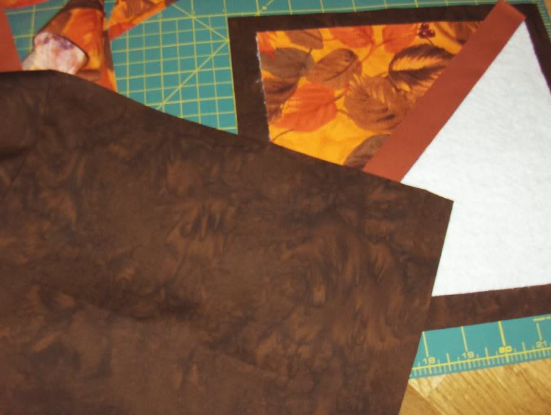 The backing Fabric..