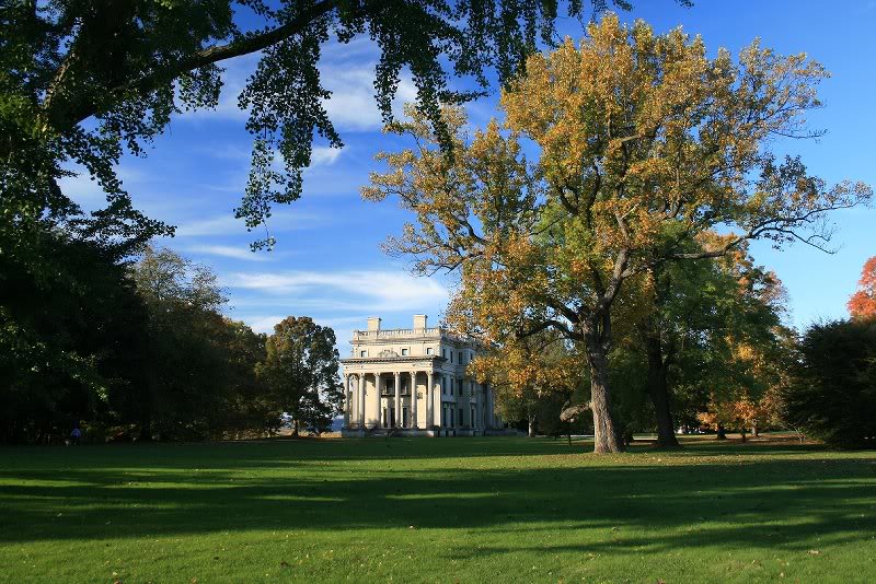 Vanderbilt Mansion from the "Weird Trees" area