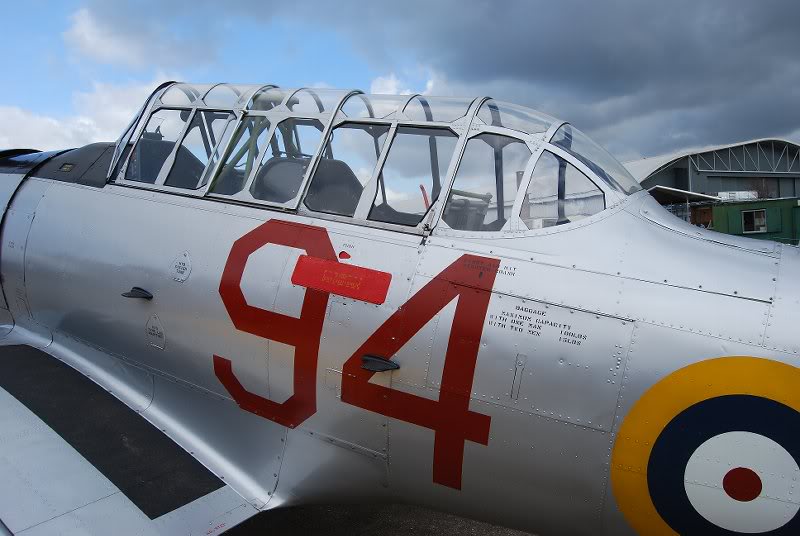 NA Harvard T-6 Cockpit canopy