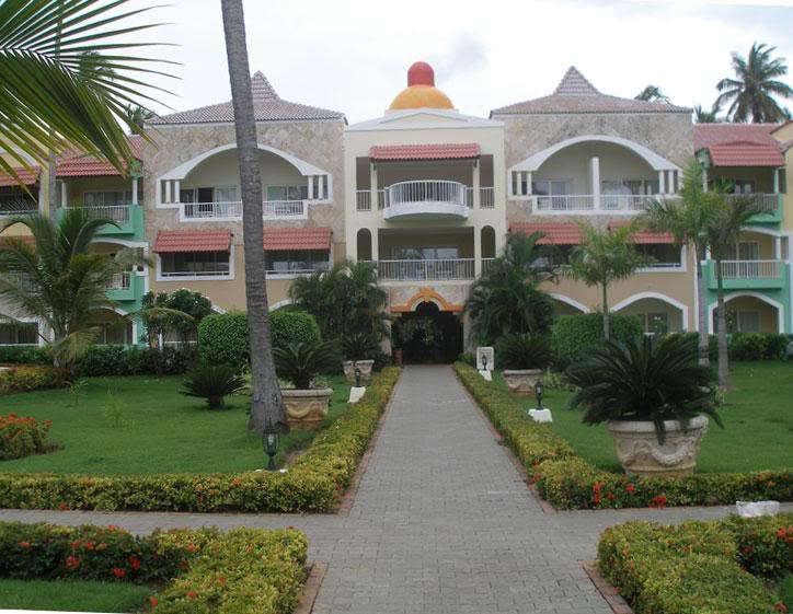 View of Royal Suites from pool