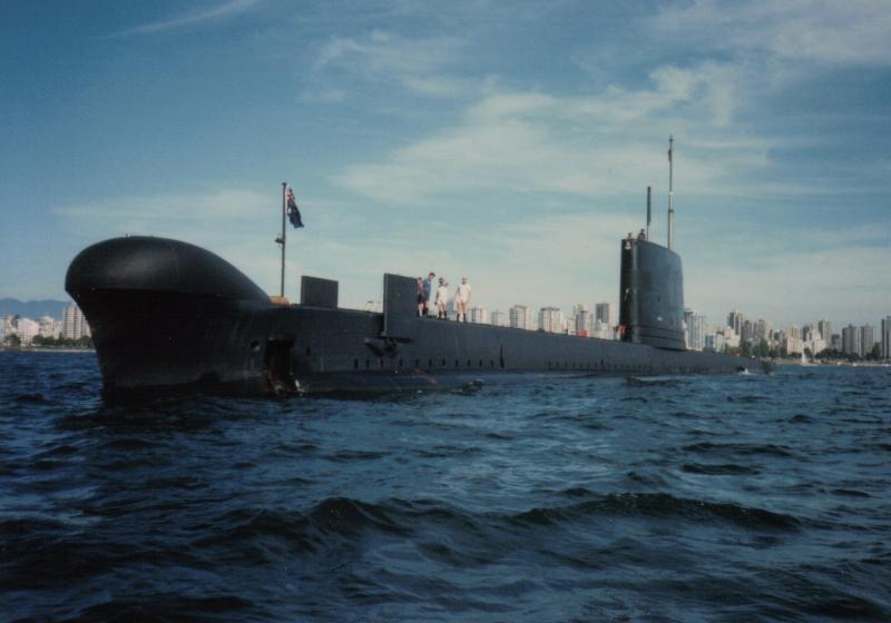 HMAS ONSLOW Vancouver Canada 1985