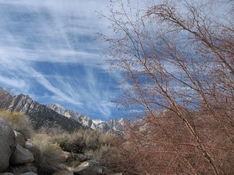 Onion Valley to Kearsarge Pass and Beyond, Nov. 17-19, 2007