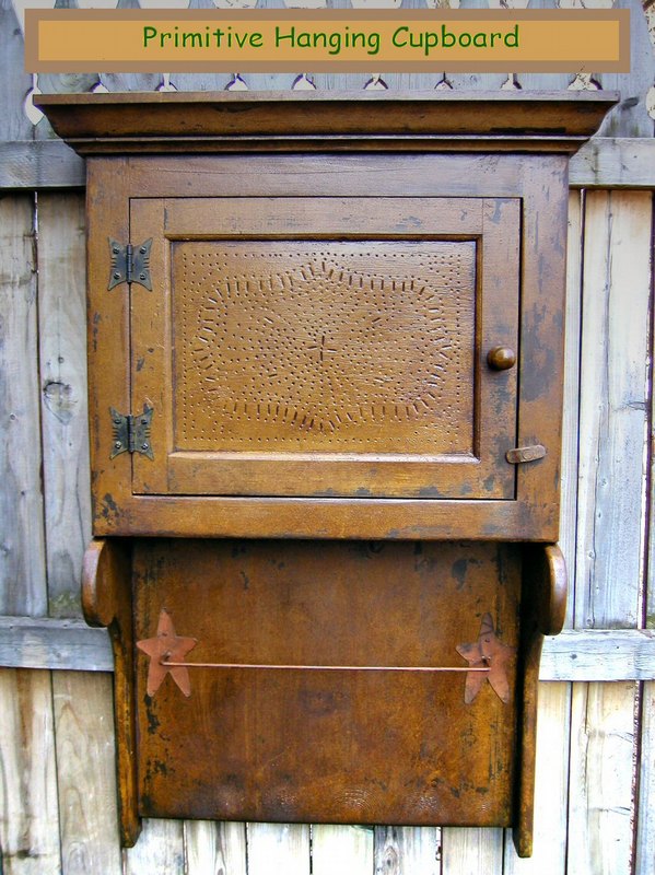 Primitive Hanging Cupboard 1