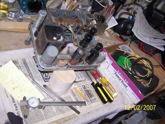 ad 986443 chassis & push botton tuner 01 w