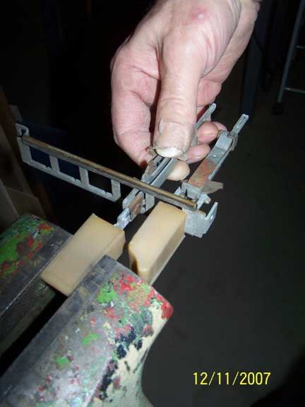 dissasemble tuner removing the button