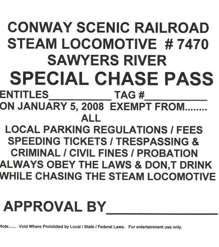 Special Chase Pass