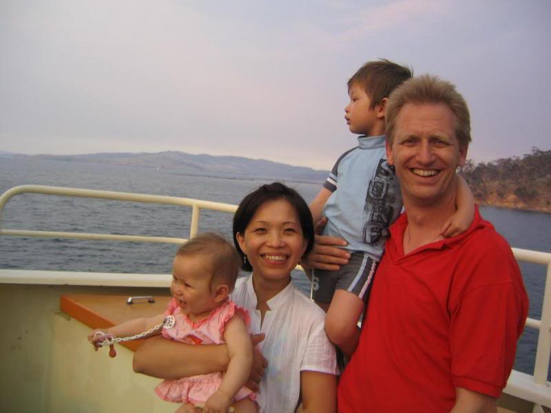 On the Bruny Island Ferry