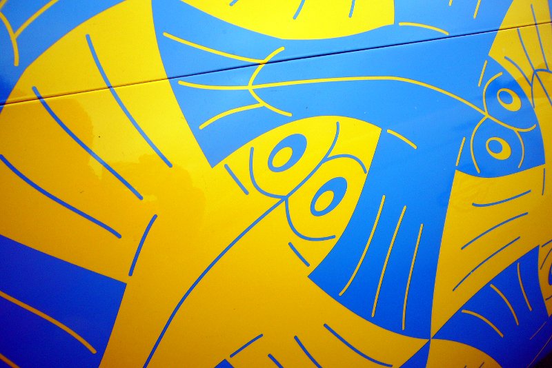 detail van de Quesher ....