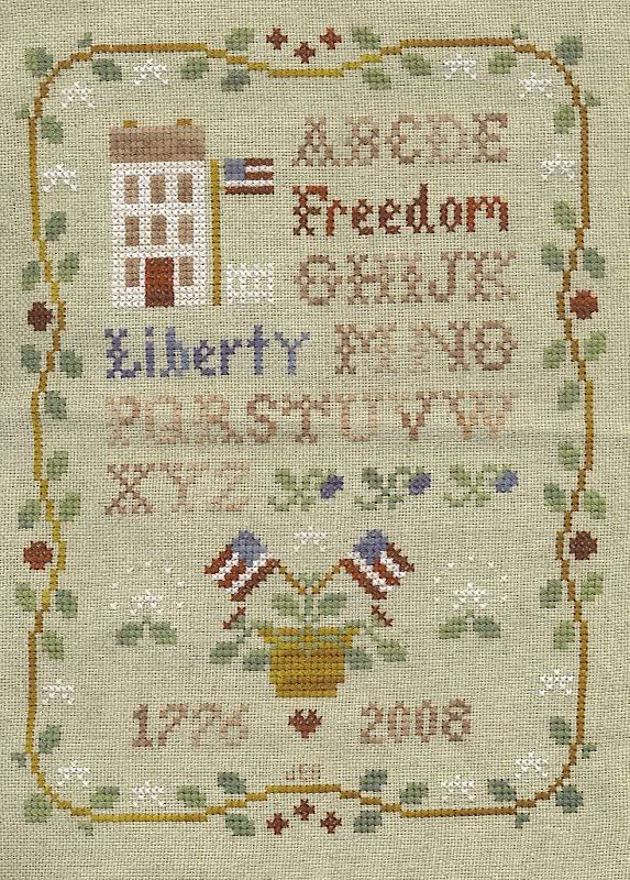 Little House Needleworks Americana Sampling (kit) Finis...