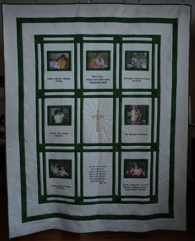 Memory quilt whole