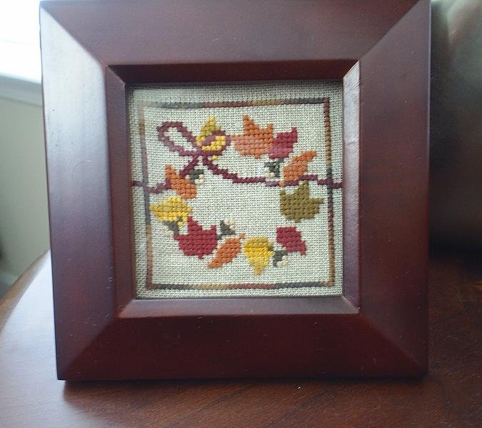 Bent Creek red thread wreath