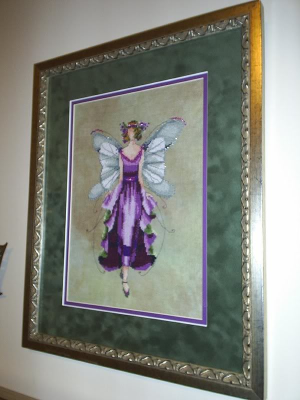 Violet framed
