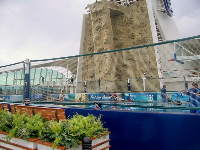 Deck 13 - Sports Court and Rock Climbing Wall