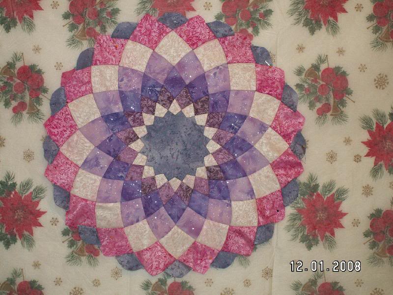 second hand pieced Dahlia