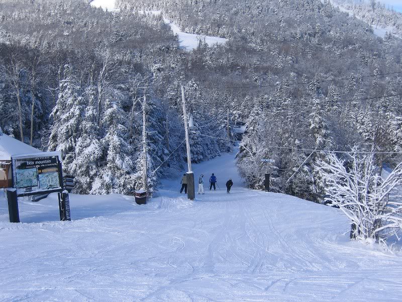 An "overcrowded" Great Eastern at the top of Bear