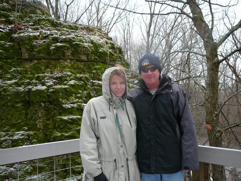 Kathy and Paul at Rock Cut National Park
