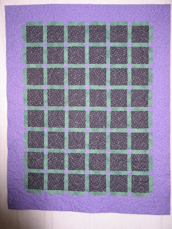 Quilt top pieced by my friend