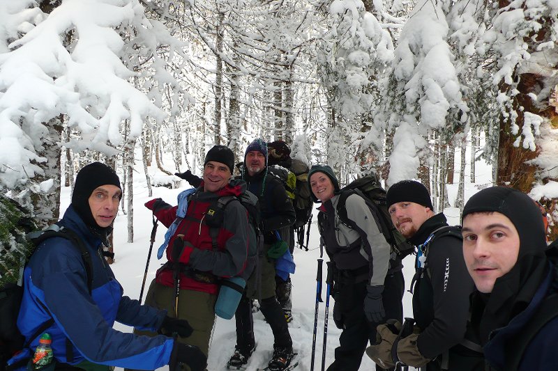 An impromptu gathering.