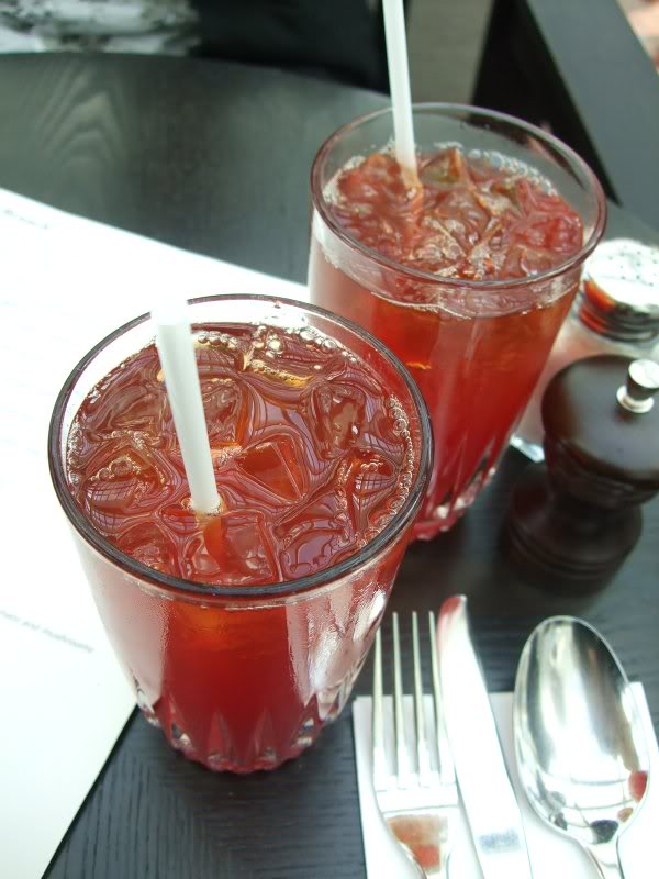 1. raspberry iced tea