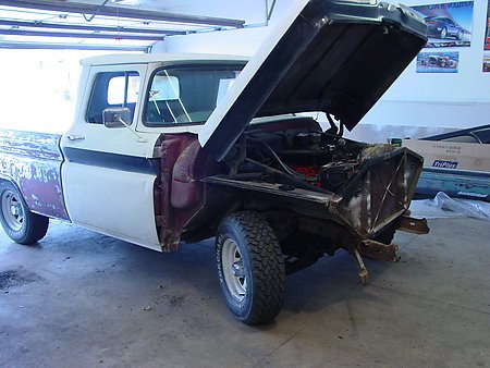 First Picture taken during the restoration effort.