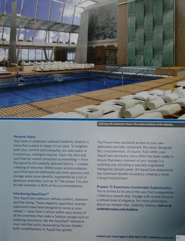 Le pont d'une des piscines, celle-là est pour tous les...