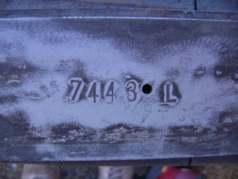 aluminum banding with serial number stamped