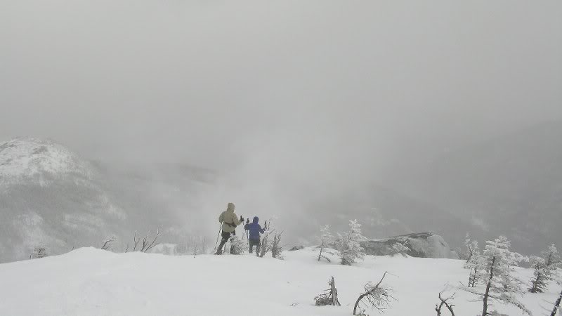 The wind was whistling...