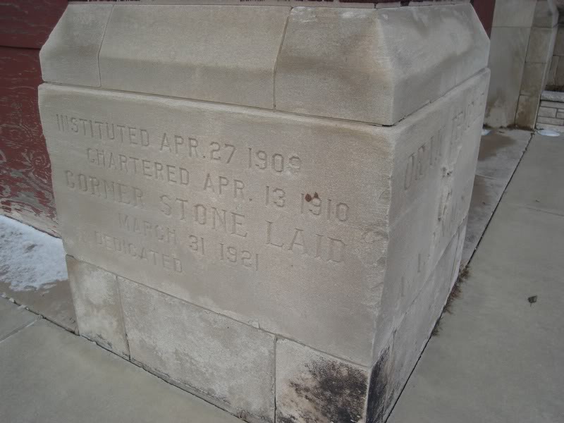 Mason Temple Cornerstone 1