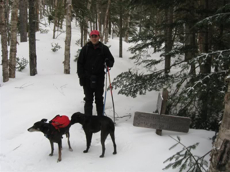 Rob and the boys at the Cedar Brook Junction
