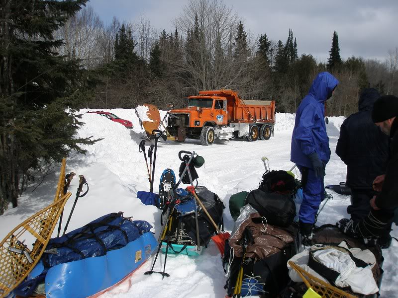The county plow arrives in time