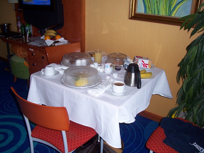 Breakfast in our Penthouse