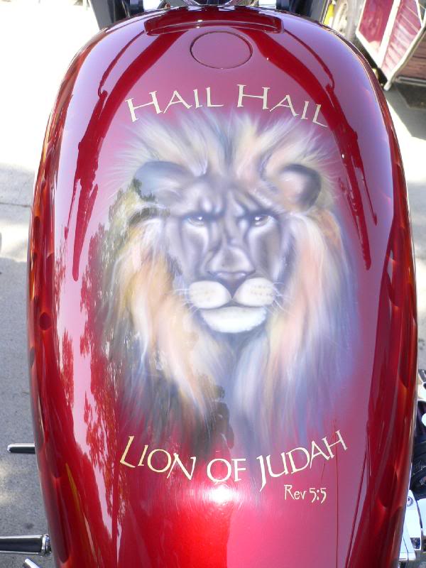 finished Big Bear Chopper tank top