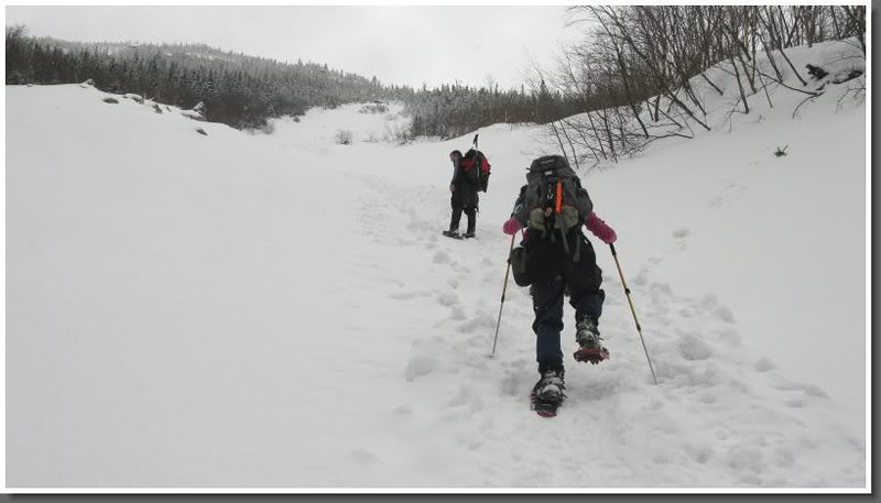 Starting to climb awesome Macomb Slide.