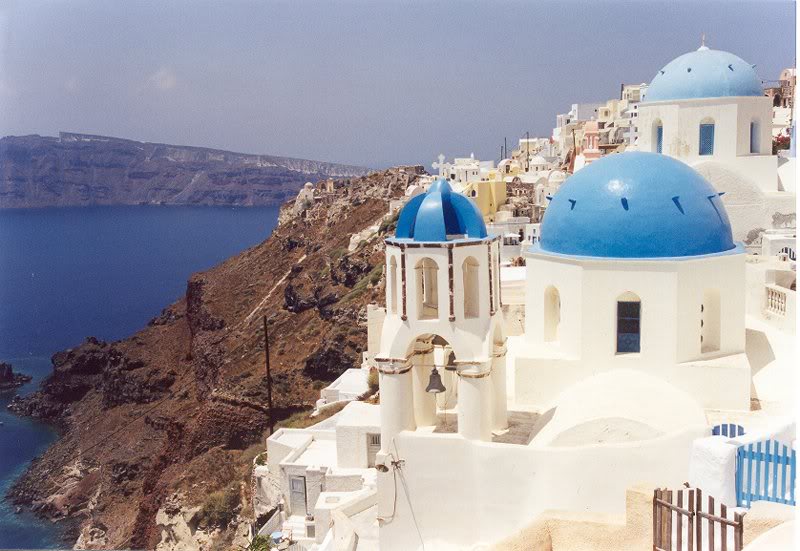 Santorini churches